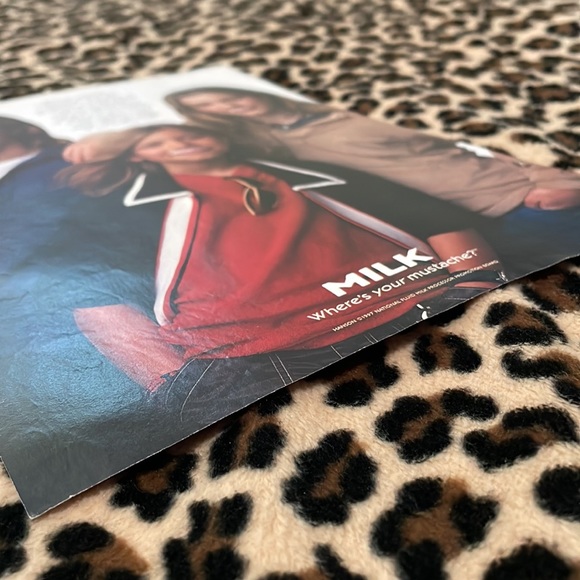 1997 HANSON Vintage Milk Mustache Print Ad Magazine Frame 90s Y2K Pop Music - Picture 12 of 12